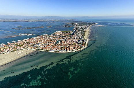 Aereal view of Grado